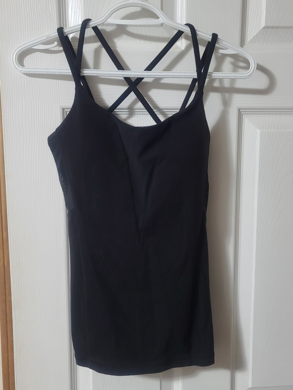 lululemon athletica Black Strappy Tank Top